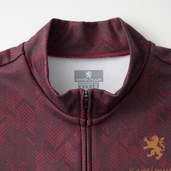 Warm Jersey Faded herringbone
