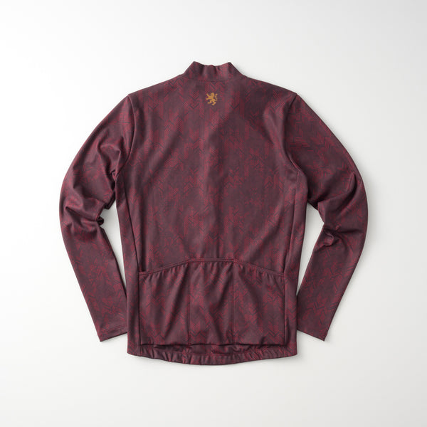 Warm Jersey Faded herringbone