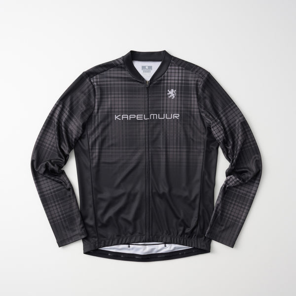 Printed Long Sleeve Jersey Tartan Check