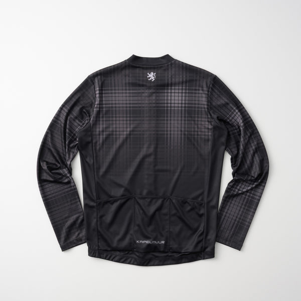 Printed Long Sleeve Jersey Tartan Check