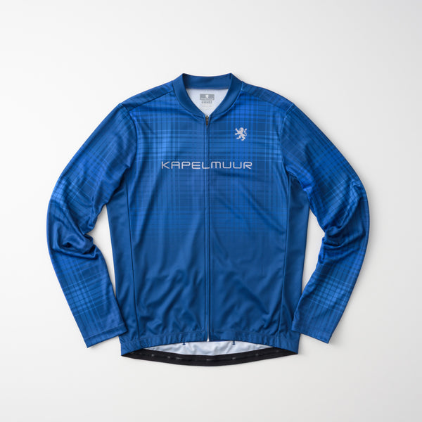 Printed Long Sleeve Jersey Tartan Check