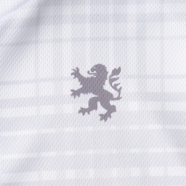 Printed Long Sleeve Jersey Tartan Check