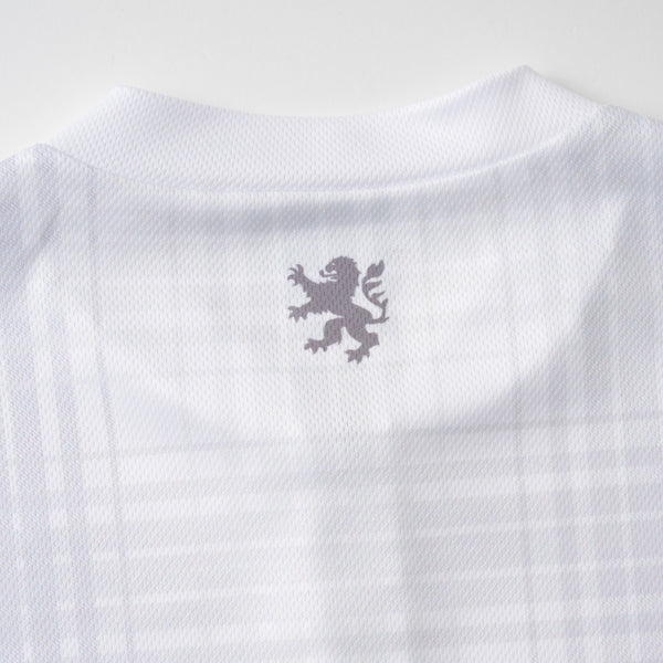 Printed Long Sleeve Jersey Tartan Check