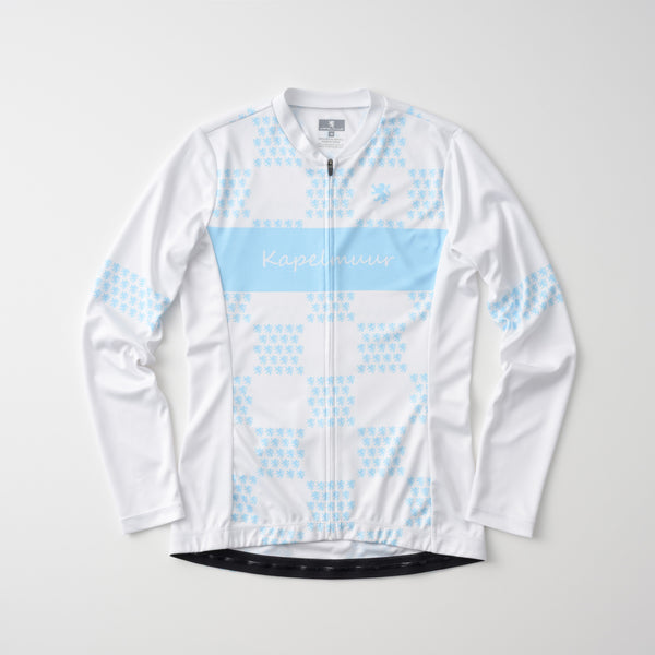 Women's Printed Long Sleeve Jersey Lion Check