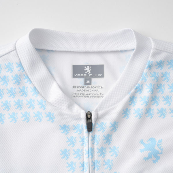 Women's Printed Long Sleeve Jersey Lion Check