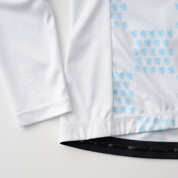 Women's Printed Long Sleeve Jersey Lion Check