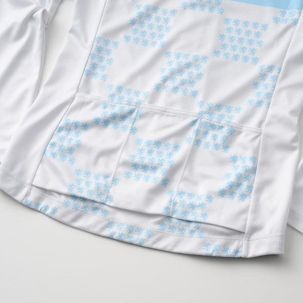 Women's Printed Long Sleeve Jersey Lion Check