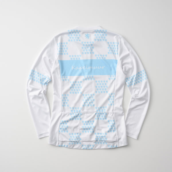 Women's Printed Long Sleeve Jersey Lion Check