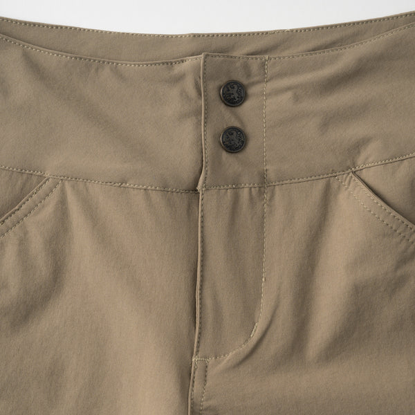 Ladies nylon stretch shorts