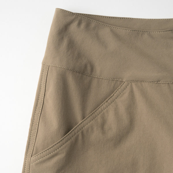 Ladies nylon stretch shorts