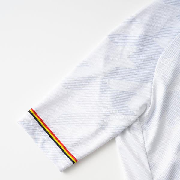 Printed short sleeve jersey oblique