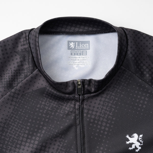 プリント半袖ジャージ ドット千鳥