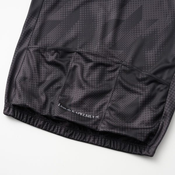 プリント半袖ジャージ ドット千鳥