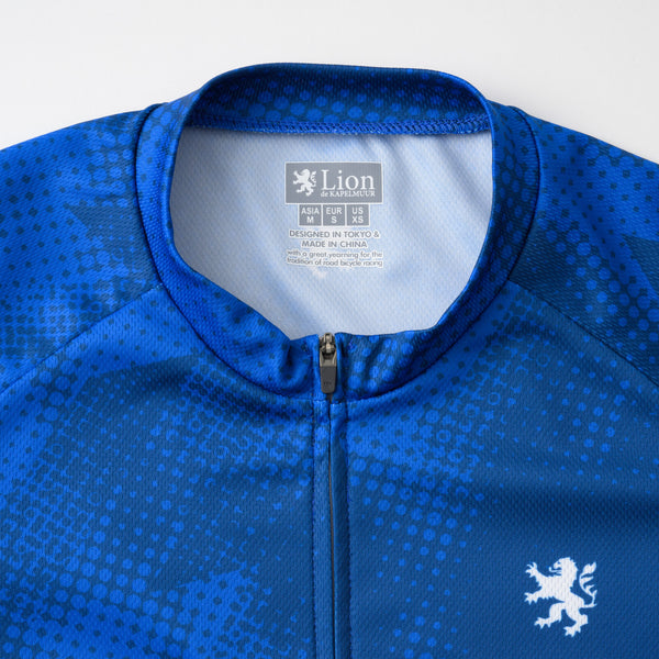 プリント半袖ジャージ ドット千鳥