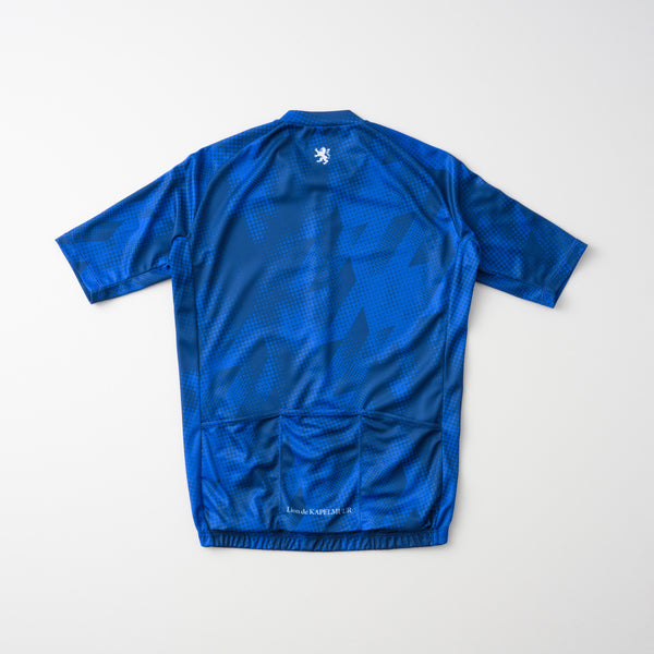 プリント半袖ジャージ ドット千鳥