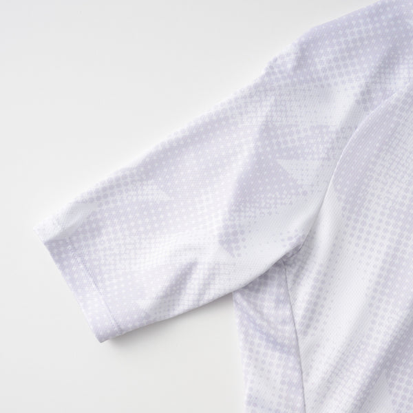 プリント半袖ジャージ ドット千鳥