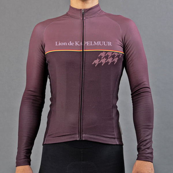 Light warm jersey houndstooth chip
