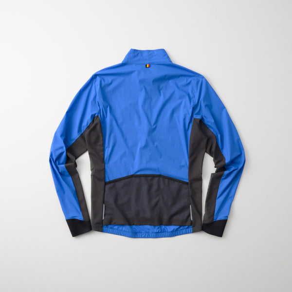 Stretch ripstop windbreaker with back pocket