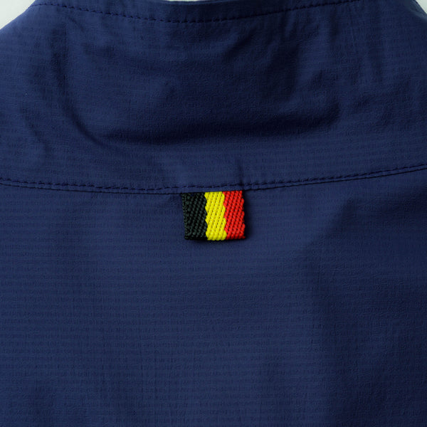 ストレッチウインドブレーカー リップストップ　バックポケット付き