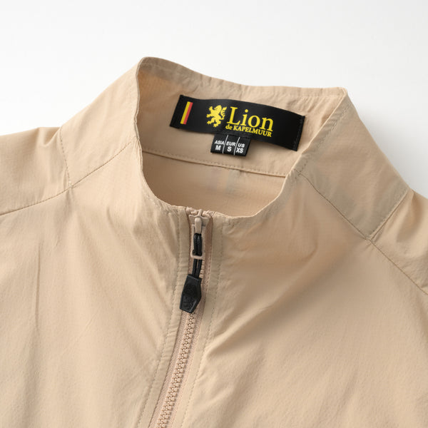 ストレッチウインドベスト　リップストップ　バックポケット付き