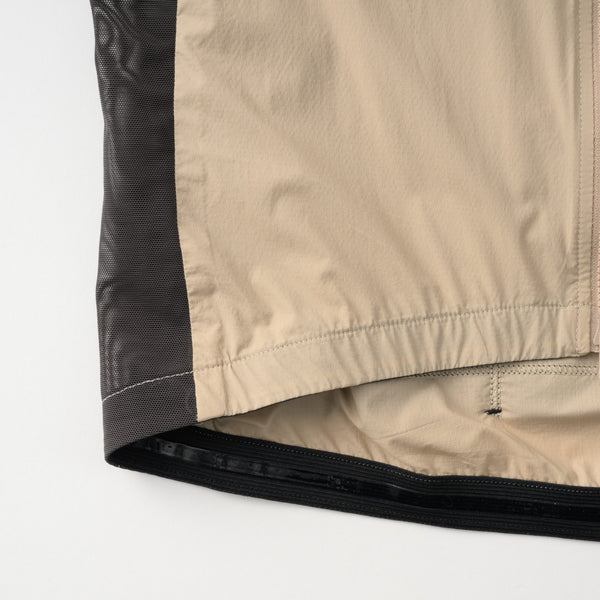 ストレッチウインドベスト　リップストップ　バックポケット付き