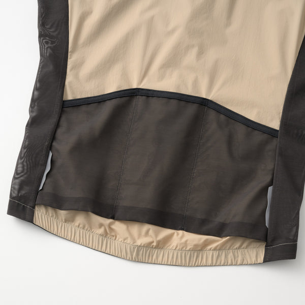 ストレッチウインドベスト　リップストップ　バックポケット付き