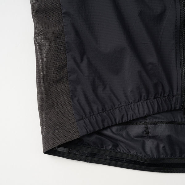 ストレッチウインドベスト　リップストップ　バックポケット付き