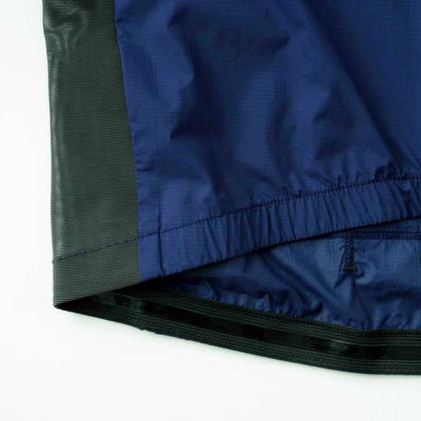 ストレッチウインドベスト　リップストップ　バックポケット付き