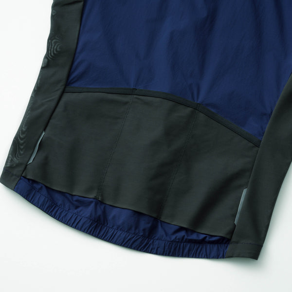 ストレッチウインドベスト　リップストップ　バックポケット付き