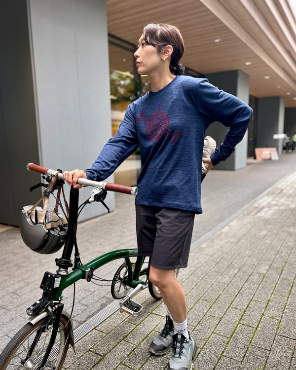 Long-sleeve dry fit T-shirt Crankset