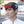 Cycle cap houndstooth gradation